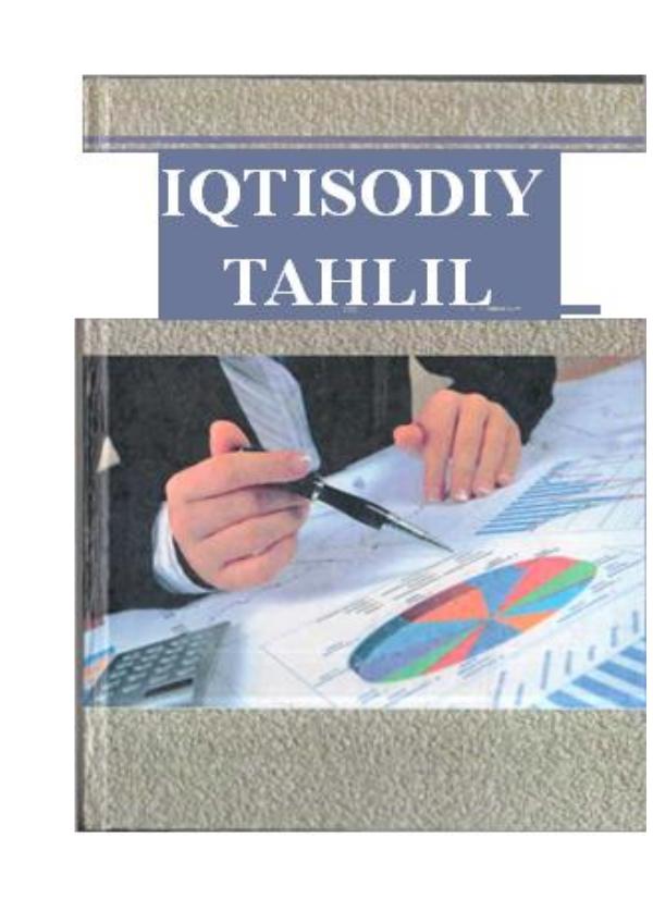IQTISODIY TAHLIL Sagdillayeva